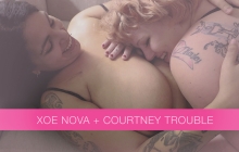 Xoe Nova and Courtney Trouble